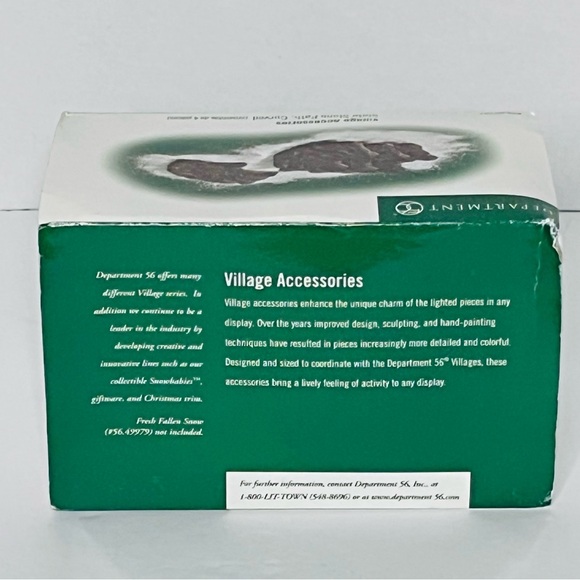 Department 56 Village Accessories Slate Stone Path Curved Set Of 4 - Picture 3 of 3